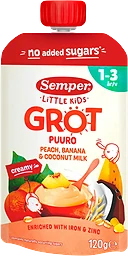 Gröt Persika Banan