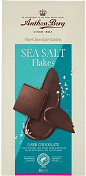 Mörk chokladkaka med havssalt