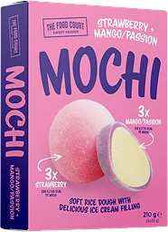 Mochi strawberry, mango & passion 6-p 210g