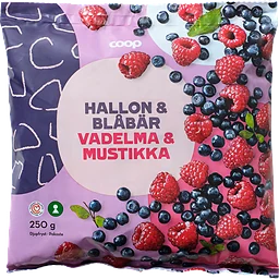 Bärmix Hallon & blåbär