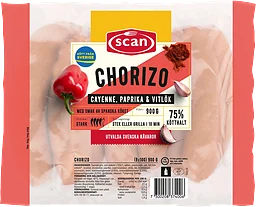 Kryddkorv Chorizo Cayenne och Paprika 75% Kötthalt