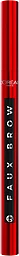 Brow Pen Soft Black Infaillible Faux 393