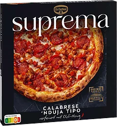 Pizza Suprema Calabrese nduja tipo