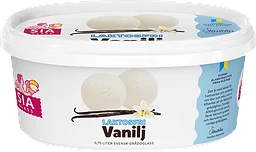 Laktosfri Gräddglass Vanilj