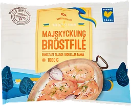 Majskycklingbröstfilé Fryst
