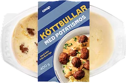 Köttbullar med potatismos
