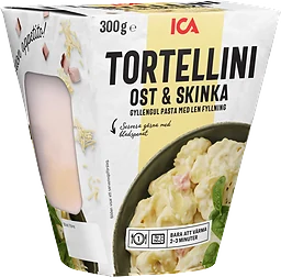 Färdigmat Tortellini Ost och Skinka