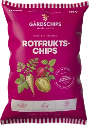Rotfruktschips