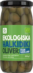 Halkidiki Oliver med Kärnor