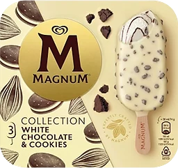White Choco & Cookies 3-p