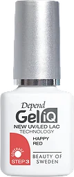 Nagellack Gel iQ Happy Red 1-p