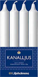 Kanalljus Vit 4-pack