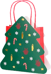 Presentpåse Tree figur