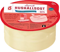 Hushållsost mild 26% ca