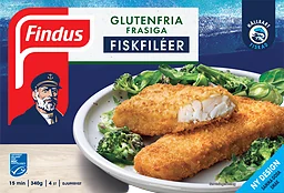 Glutenfria Frasiga Fiskfiléer