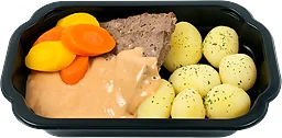 Köttfärslimpa Med Gräddsås