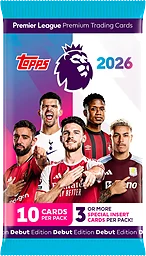 Fotbollskort Premier League Booster 25/26 Topps