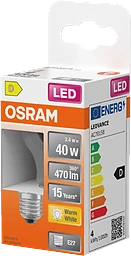 LED Klot E27 470lm(40W)