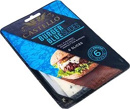 Hamburgerost Blue skivad