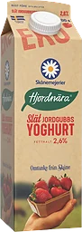 Yoghurt Jordgubb Slät 3% KRAV
