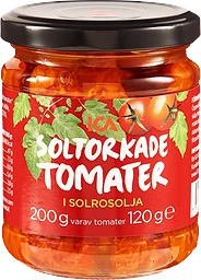 Soltorkade tomater 200g