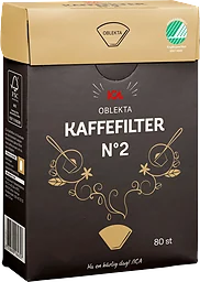 Kaffefilter oblekta 102 80-p