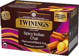 Svart te Spicy Indian Chai 20-pack