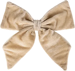 Rosett sammet creme 25 cm Nordic Season