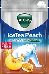 Halstablett Ice Tea Peach Sugar Free