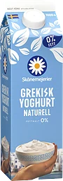 Grekisk yoghurt naturell 0%