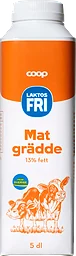 Laktosfri Matlagningsgrädde 13%
