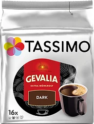 Kaffekapslar Dark Extra Mörkrost 16-pack