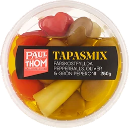 Tapasmix Färskostfylld