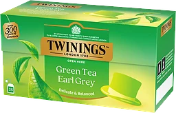 Grönt te Earl Grey 25-p
