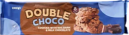 Cookies Mörk choklad & mjölkchoklad 8-pack