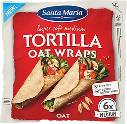 Tortilla Havre Medium 6-pack