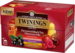 Svart te Discovery Mix 20-pack