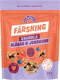 Granola Blåbär & jordgubb