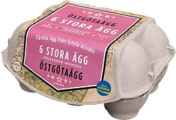 Ägg Lokala 6-p