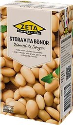 Vita Bönor Stora