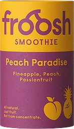 Smoothie Ananas, persika, passionsfrukt