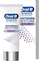 Tandkräm 3D White Clinical Whitening Diamond Clean