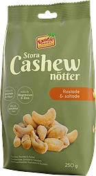 Stora Cashewnötter Rostade & saltade