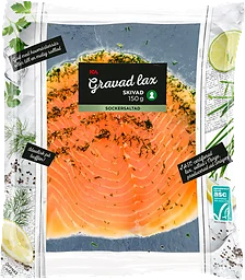 Lax Färsk Gravad Miljömärkt