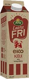 Mjölkdryck Ekologisk Laktosfri 3% ®