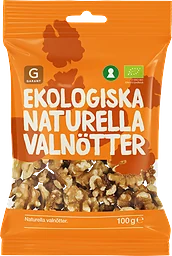 Valnötter Naturella Ekologiska