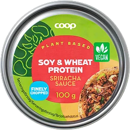 Soja- & veteprotein Sriracha