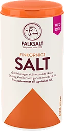 Hushållssalt med Jod Finkornigt