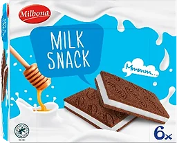Chokladkex med mjölkfyllning