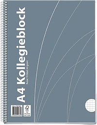 Kollegieblock A4 Rutat Fsc